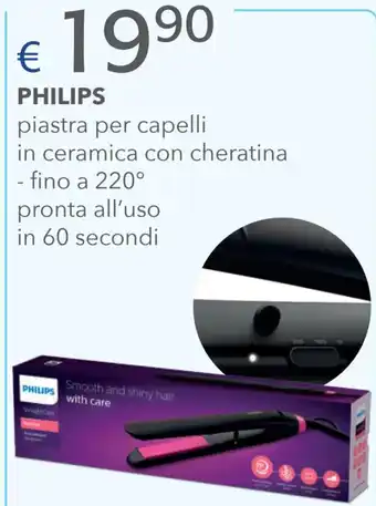 Acqua & Sapone Philips Piastra Per Capelli In Ceramica Con Cheratina offerta