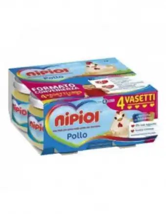 Giokids Omogeneizzato pollo 4x80g nipiol offerta