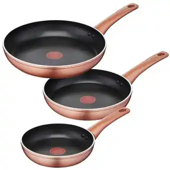 Lagostina tris padelle ramate antiaderenti ø 20, 24, 28 cm