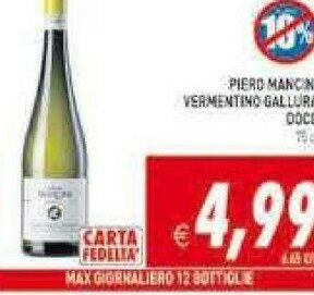 Supermercati Agorà Vino bianco offerta