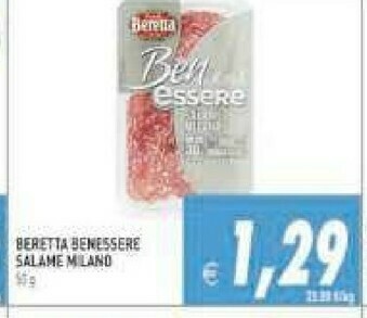Supermercati Agorà Beretta Salame milano offerta