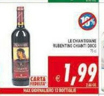 Supermercati Agorà Le chiantigiane Chianti offerta