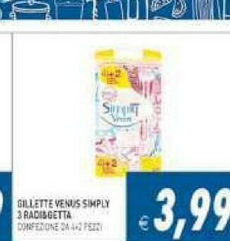 Supermercati Agorà Gillette Rasoio offerta