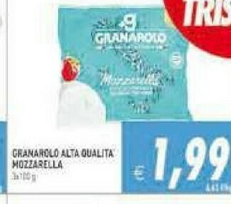Supermercati Agorà Granarolo Mozzarella offerta