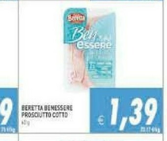 Supermercati Agorà Beretta Prosciutto cotto offerta