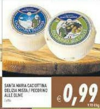 Supermercati Agorà Santa maria Caciotta offerta