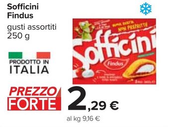 Findus Sofficini gusti assortiti 250 g