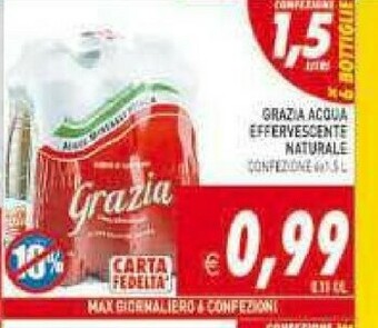 Supermercati Agorà Grazia Acqua offerta