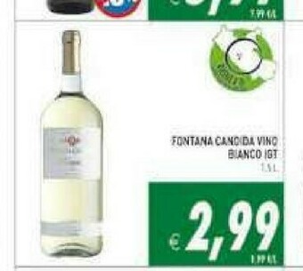 Supermercati Agorà Fontana Vino bianco offerta