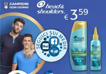 Acqua & Sapone Head & Shoulders Derma offerta