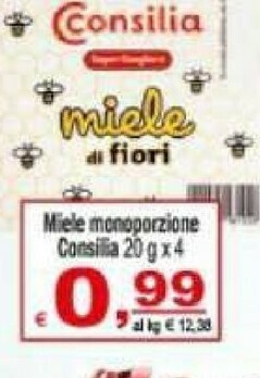 CTS Supermercati Consilia Miele Api offerta