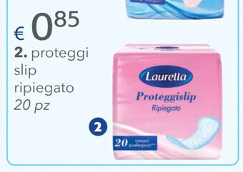 Acqua & Sapone proteggi slip ripiegato 20 pz offerta