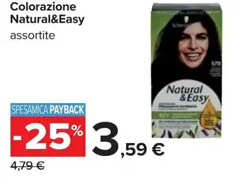 Carrefour Natural & Easy Colorazione assortite offerta