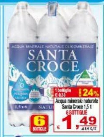 CTS Supermercati Santa croce Acqua offerta