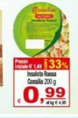 CTS Supermercati Consilia Insalata russa offerta