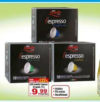 CTS Supermercati Cialde caffè offerta