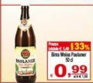 CTS Supermercati Weiss Birra offerta