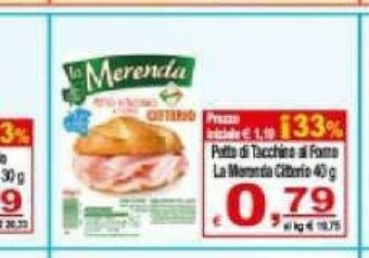 CTS Supermercati Prosciutto crudo offerta