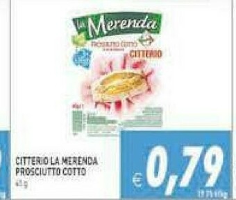 Gros Citterio Prosciutto crudo offerta