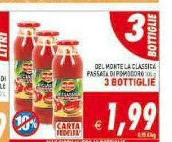 Gros Del monte Passata di pomodoro offerta