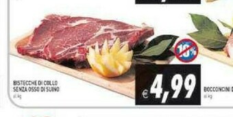 Gros Bistecche di maiale offerta