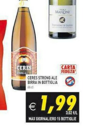 Gros Mancini Birra offerta