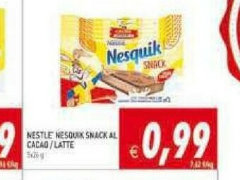 Gros Nesquik Snack offerta
