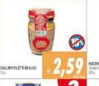 Gros Nostromo Tonno offerta