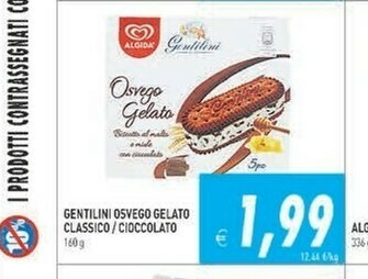 Iperfamily Gentilini Gelati algida offerta
