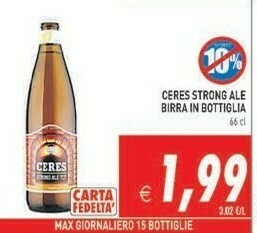 Iperfamily Ceres Birra offerta