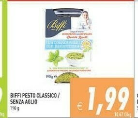 Gros Biffi Pesto offerta