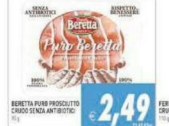 Pim Supermercati Beretta Prosciutto crudo offerta