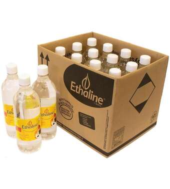 Eurobrico Bioetanolo liquido 12 bottiglie da 1 lt ethaline offerta