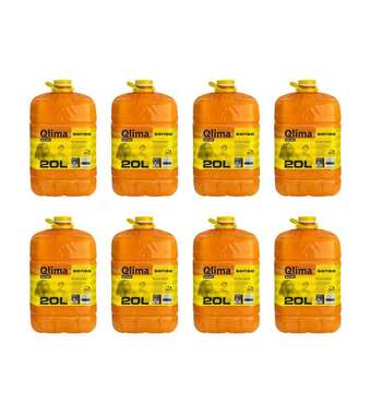 Eurobrico Combustibile liquido per stufe 8 taniche - qlima sense da 160 litri. offerta