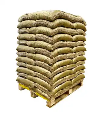 Eurobrico Promo bancale pellet 100% abete certificato en plus a1 - 65 sacchi da 15 kg offerta