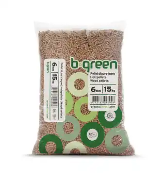 Leroy Merlin Pellet bgreen enplus a1 15 kg in conifere offerta