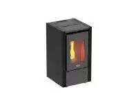 Ecofox stufa a pellet mignon 5,8 kw nero