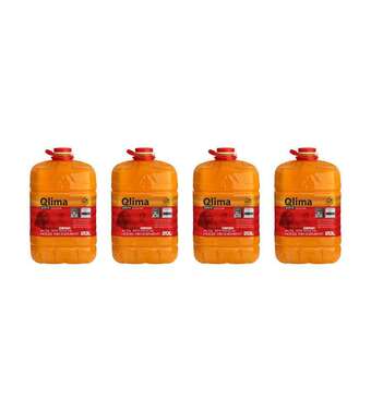 Eurobrico Combustibile liquido per stufe 4 taniche - qlima extra da 80 litri offerta