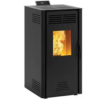 OBI Stufa a pellet lerici 8 kw wi-fi nera offerta