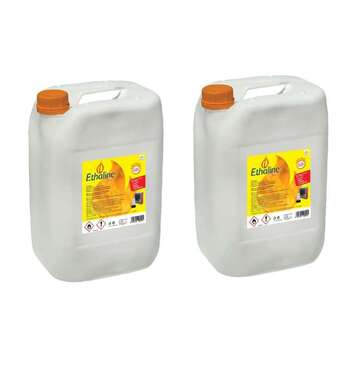 Eurobrico Bioetanolo liquido 2 taniche da 10 lt ethaline offerta