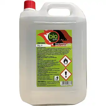 Leroy Merlin Bio sprint bioetanolo combustibile liquido per stufa bio camino caminetto 5 lt offerta
