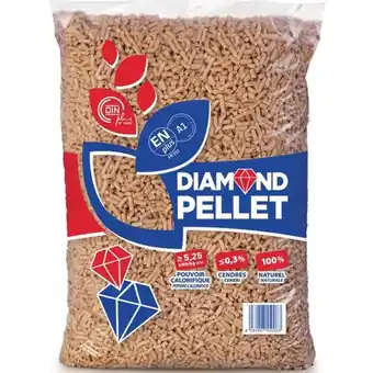 Leroy Merlin Pellet diamond enplus a1 15 kg in abete offerta
