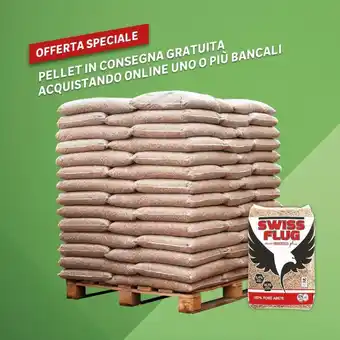 Leroy Merlin Pellet swiss flug enplus a1 65 sacchi da 15 kg in abete offerta