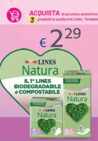 Lines Natura IL 1° Biodegradabile e Compostabile