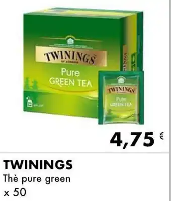Iper Tosano Twinings Thè pure green x 50 offerta