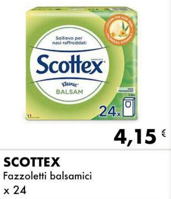 Iper Tosano Scottex Fazzoletti balsamici x 24 offerta