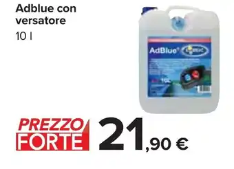 Carrefour Adblue con versatore 10 l offerta