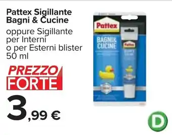 Pattex Sigillante Bagni & Cucine 50 ml