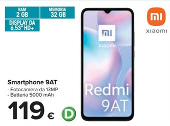 Carrefour Xiaomi Smartphone 9AT offerta