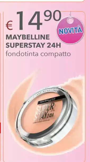 Acqua & Sapone Novità Maybelline Superstay 24 H fondotinta compatto offerta